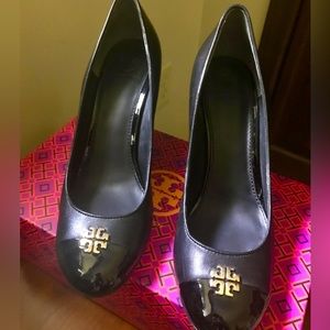 EUC Tory Burch Jolie 85mm Closed Toe Wedge